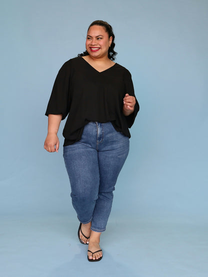 Delphine Top - Black