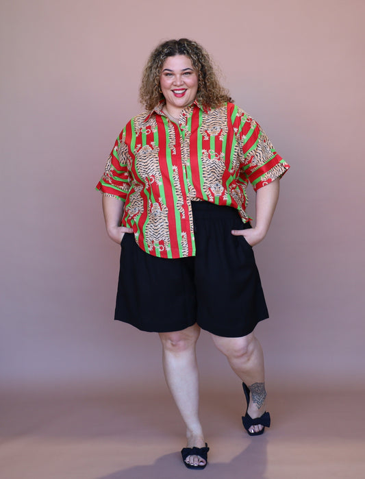 St Tropez Shirt - Luxe Tibetan Tiger