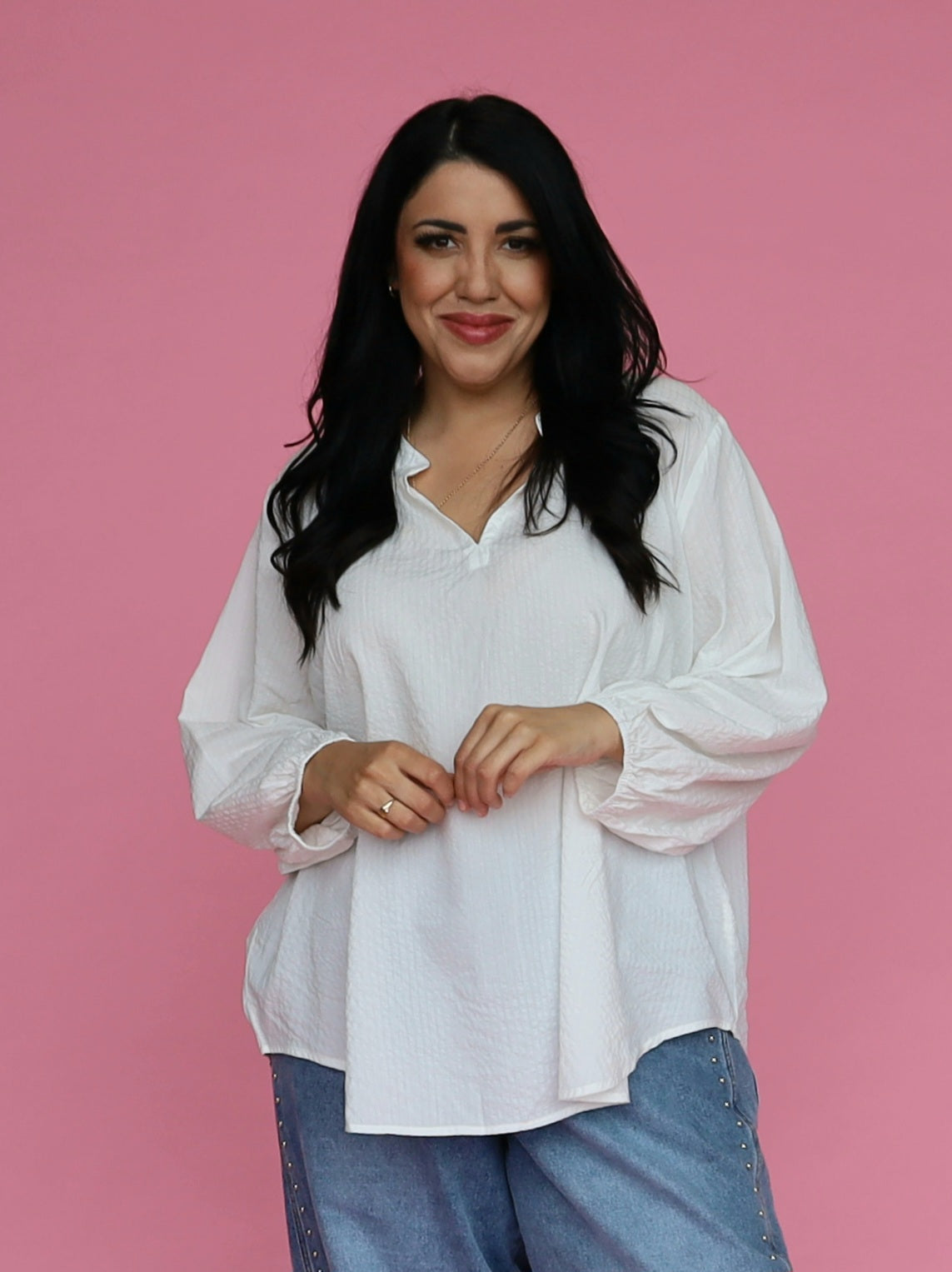 Artist Shirt - White - Isla-Maree