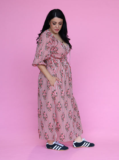 Peyton Dress - Candy Stripe