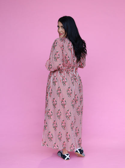 Peyton Dress - Candy Stripe