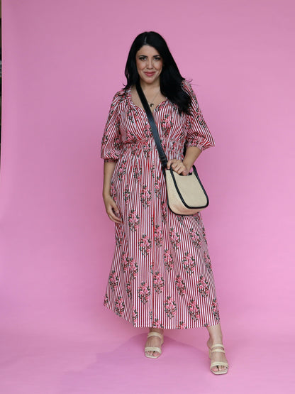 Peyton Dress - Candy Stripe