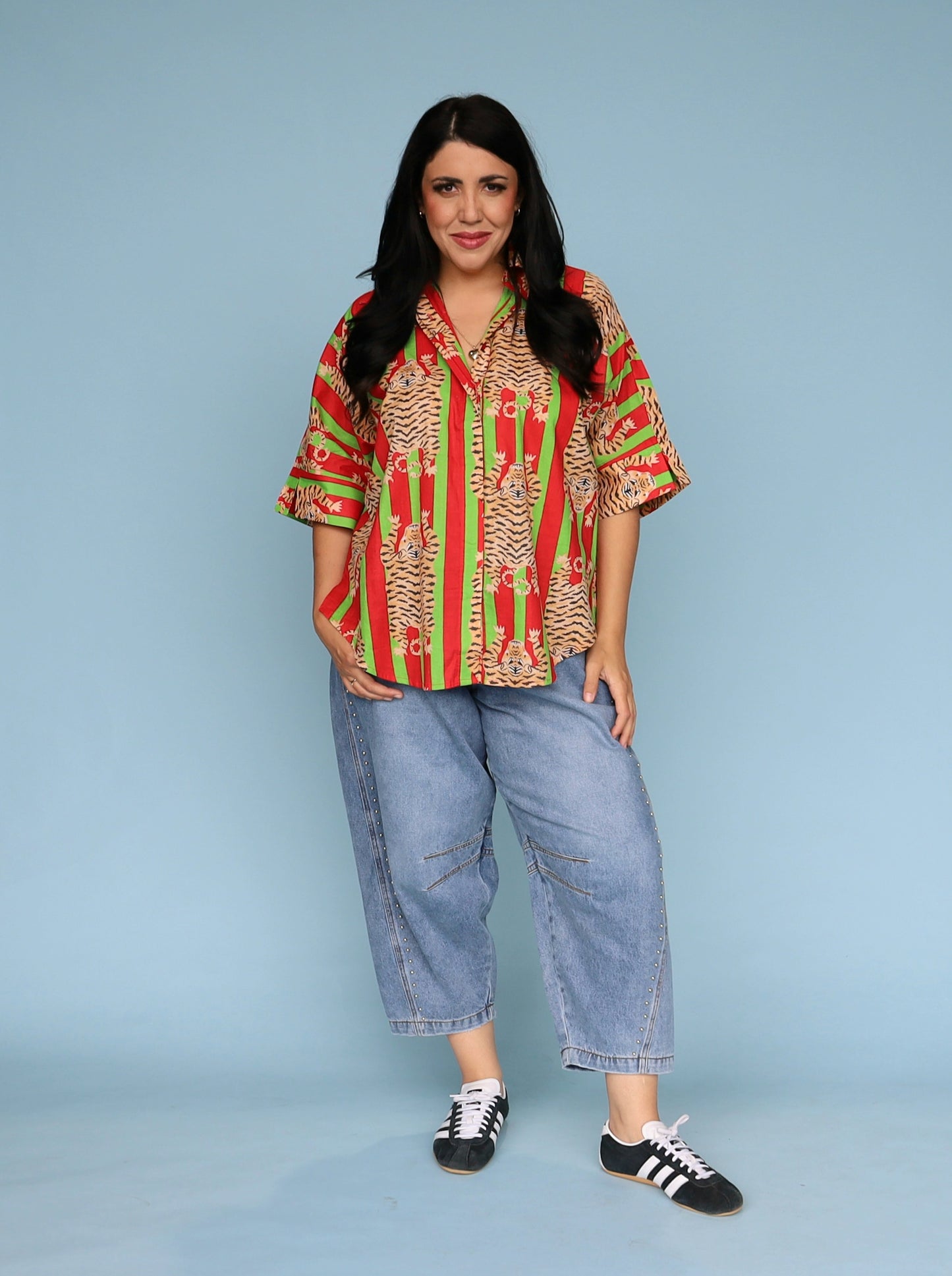 St Tropez Shirt - Luxe Tibetan Tiger