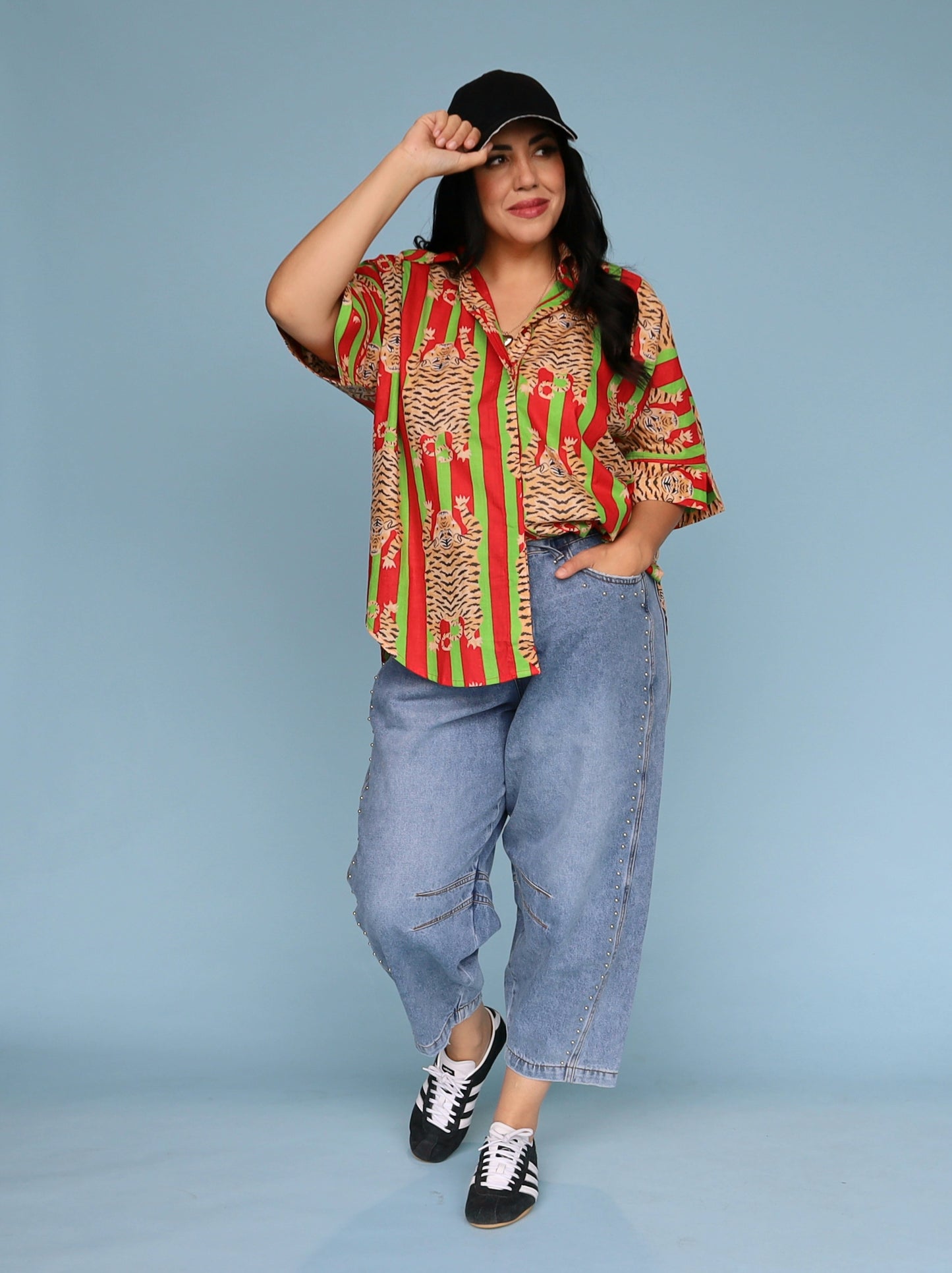 St Tropez Shirt - Luxe Tibetan Tiger