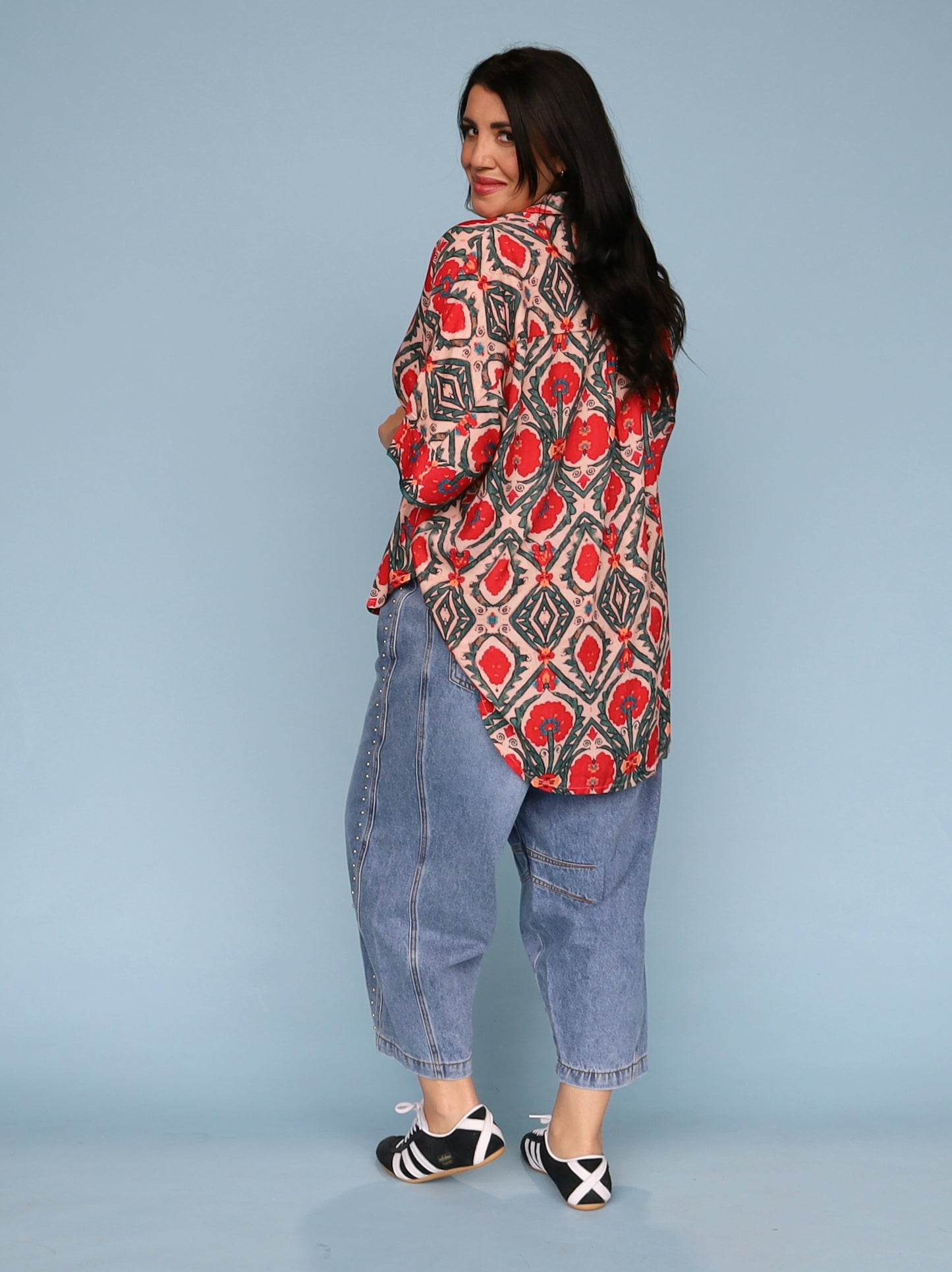 St Tropez Shirt - Pomegranate