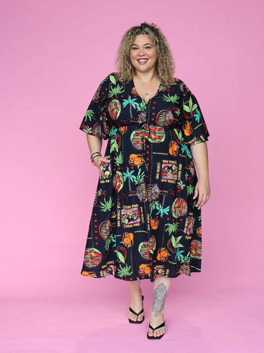 Juney Dress - Bon Voyage