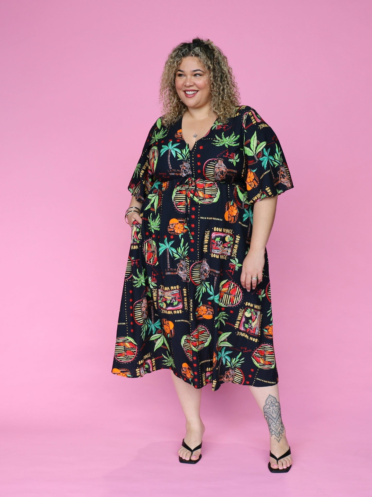 Juney Dress - Bon Voyage