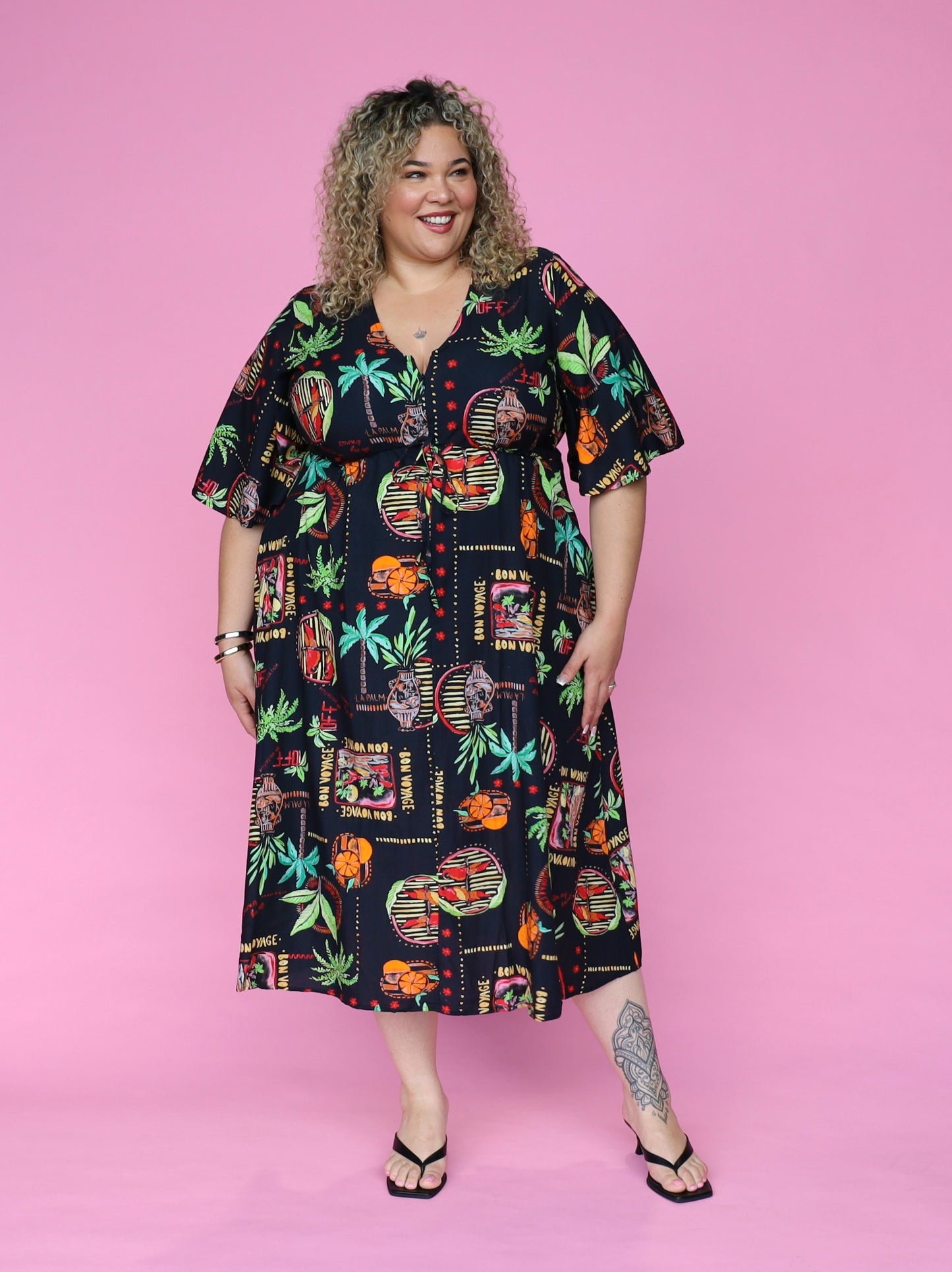 Juney Dress - Bon Voyage