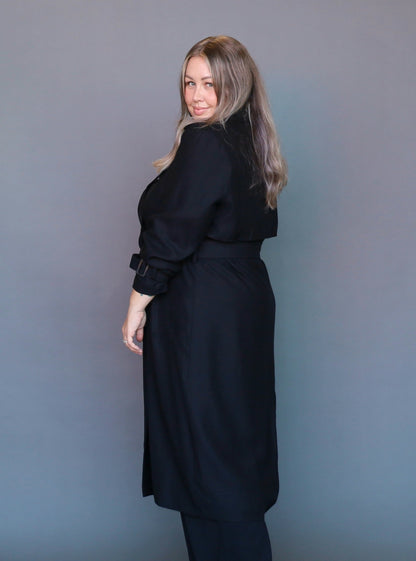 London Calling Trench - Black - Isla-Maree