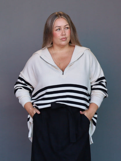 Finn Jumper - Ivory - Isla-Maree