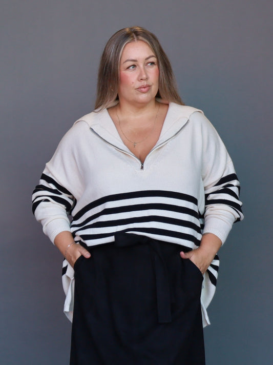 Finn Jumper - Ivory - Isla-Maree