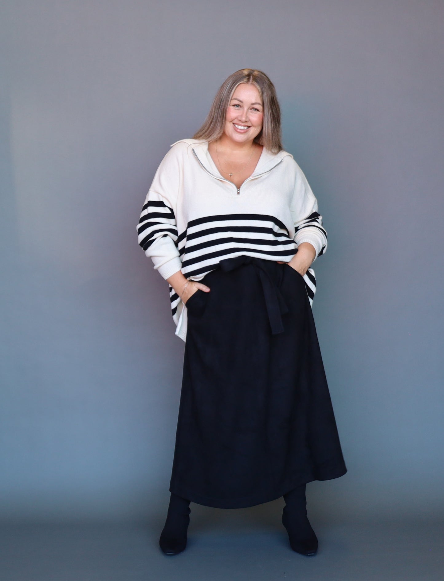 Finn Jumper - Ivory - Isla-Maree