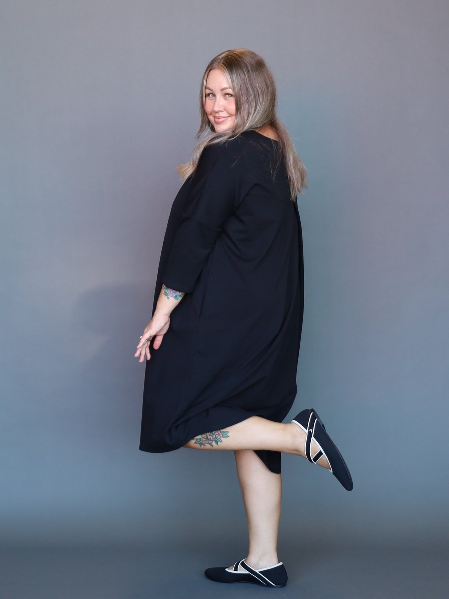 Sway Dress - Black - Isla-Maree