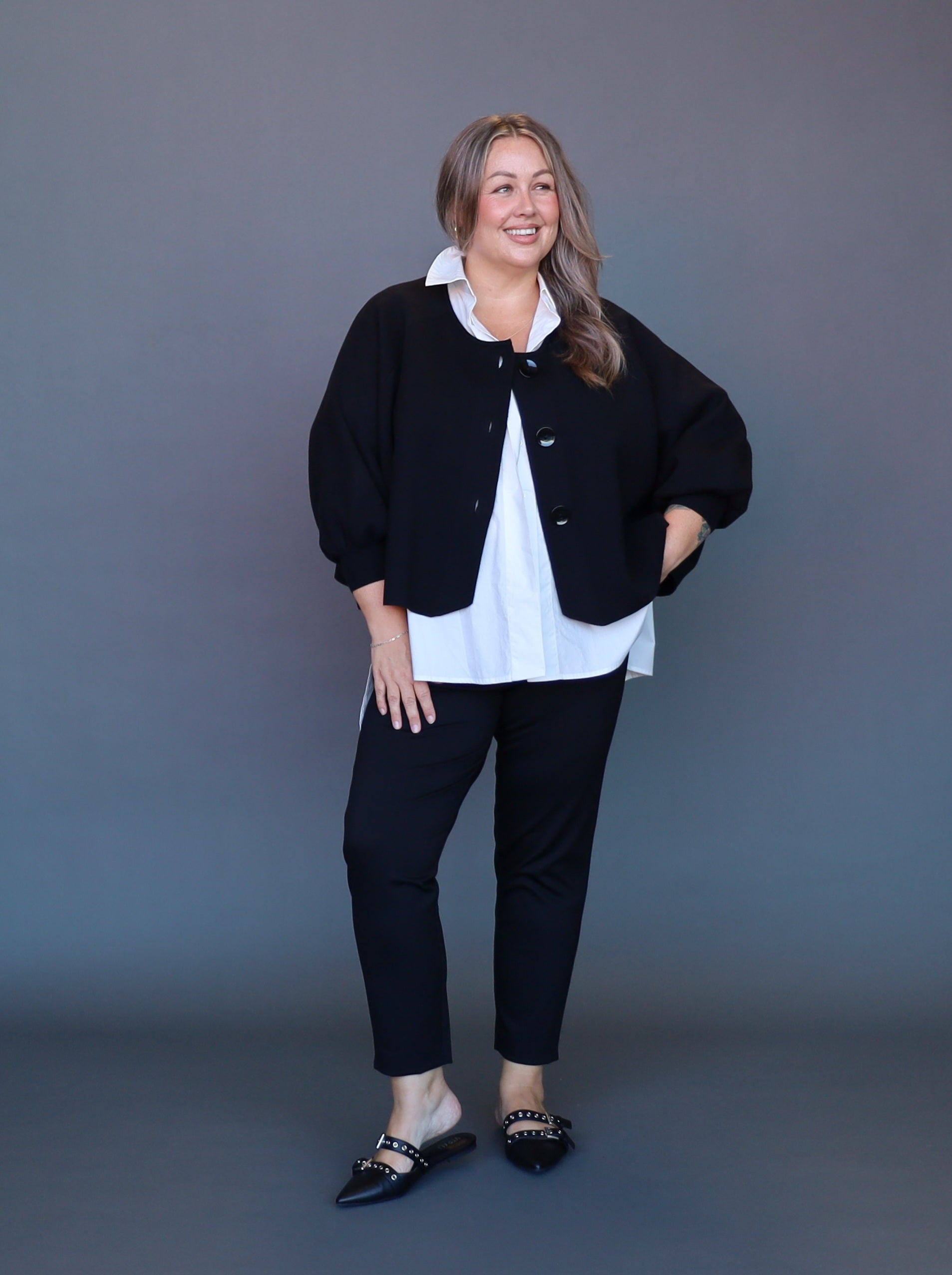 Hepburn Pant - Black - Isla-Maree