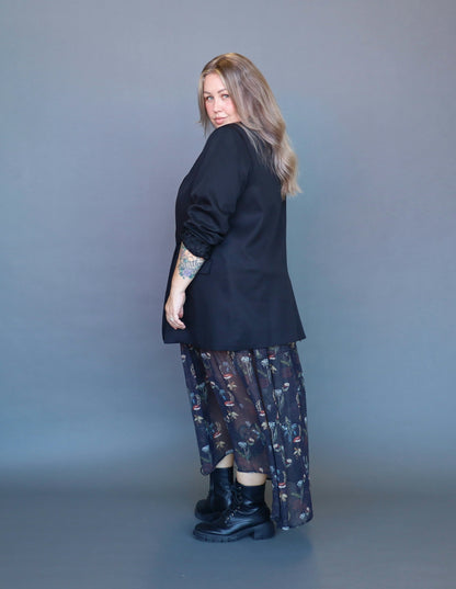 Candice Blazer - Black Leppy - Isla-Maree