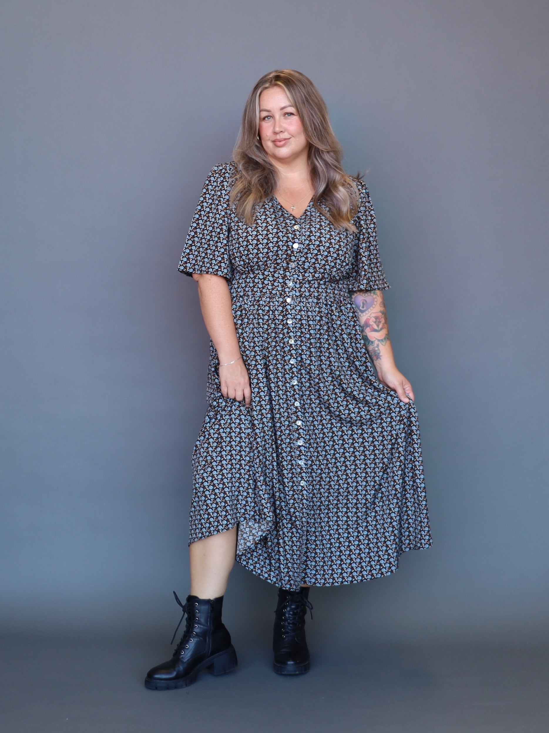 Minnie Dress - Forget Me Not - Isla-Maree