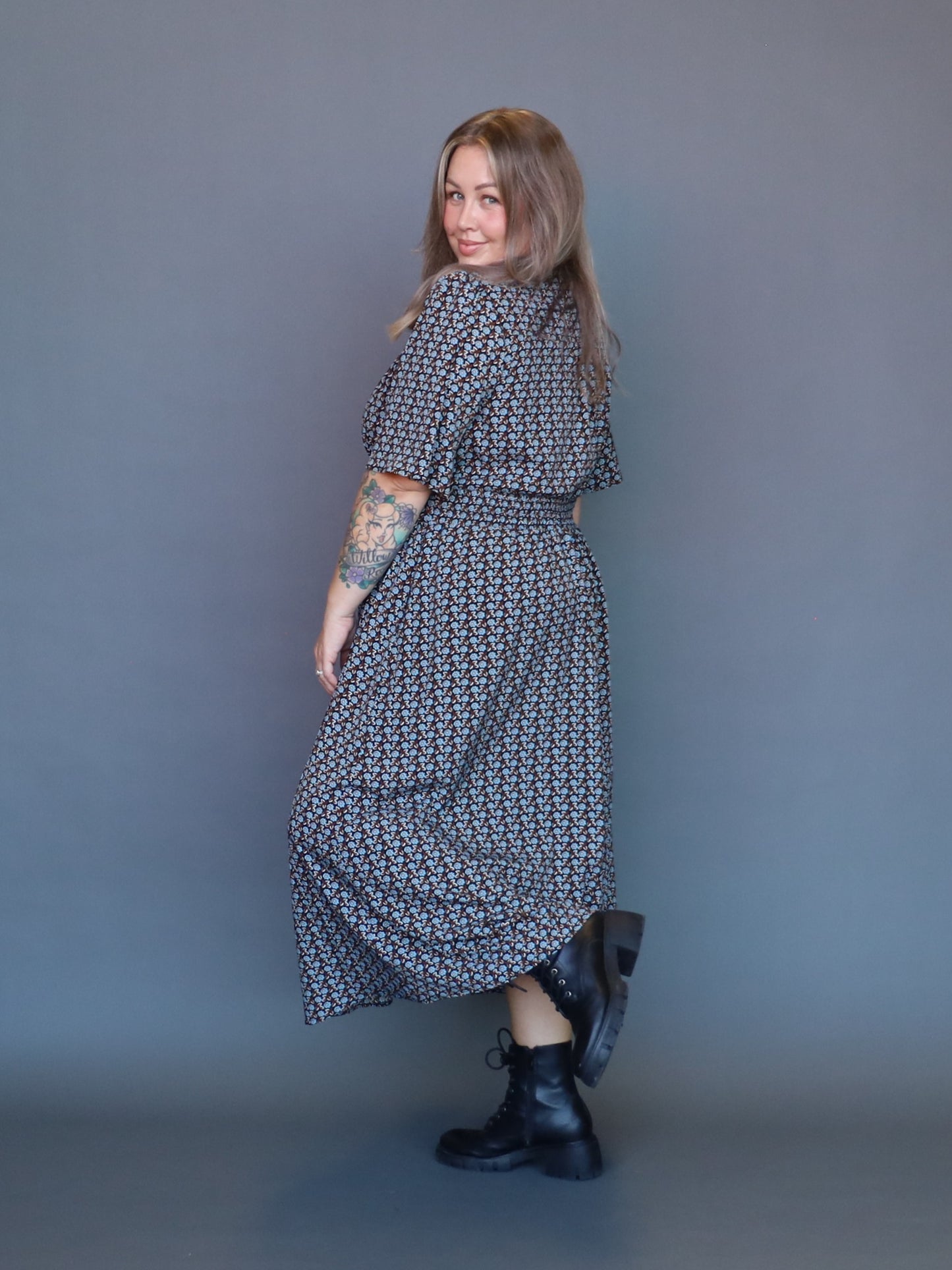 Minnie Dress - Forget Me Not - Isla-Maree