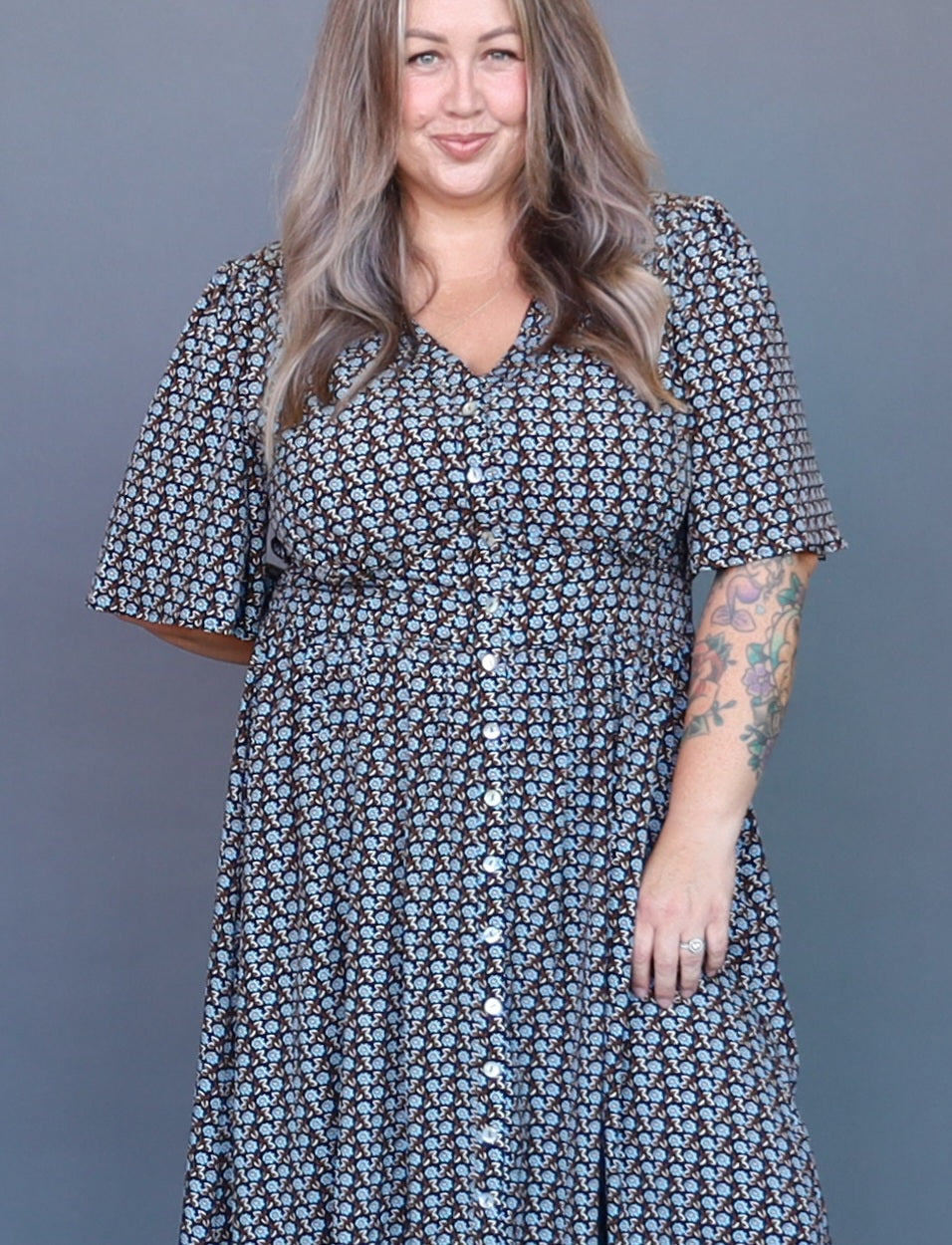 Minnie Dress - Forget Me Not - Isla-Maree