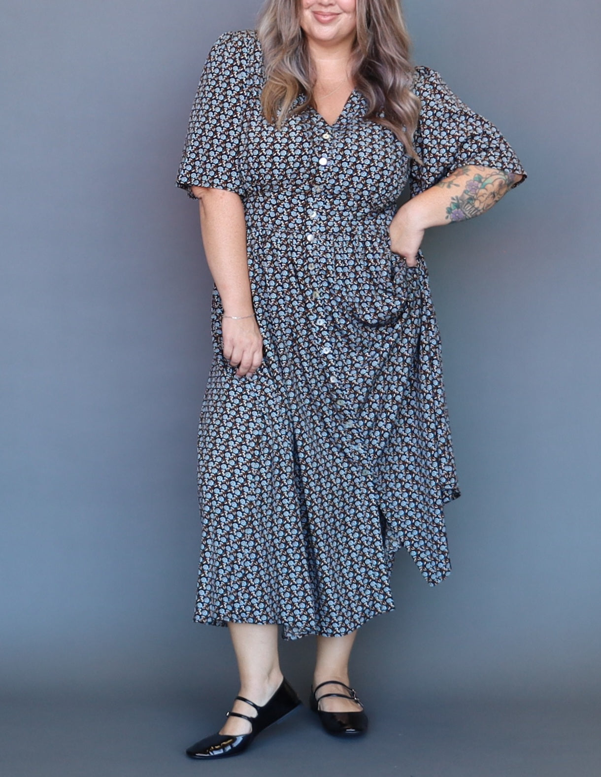 Minnie Dress - Forget Me Not - Isla-Maree