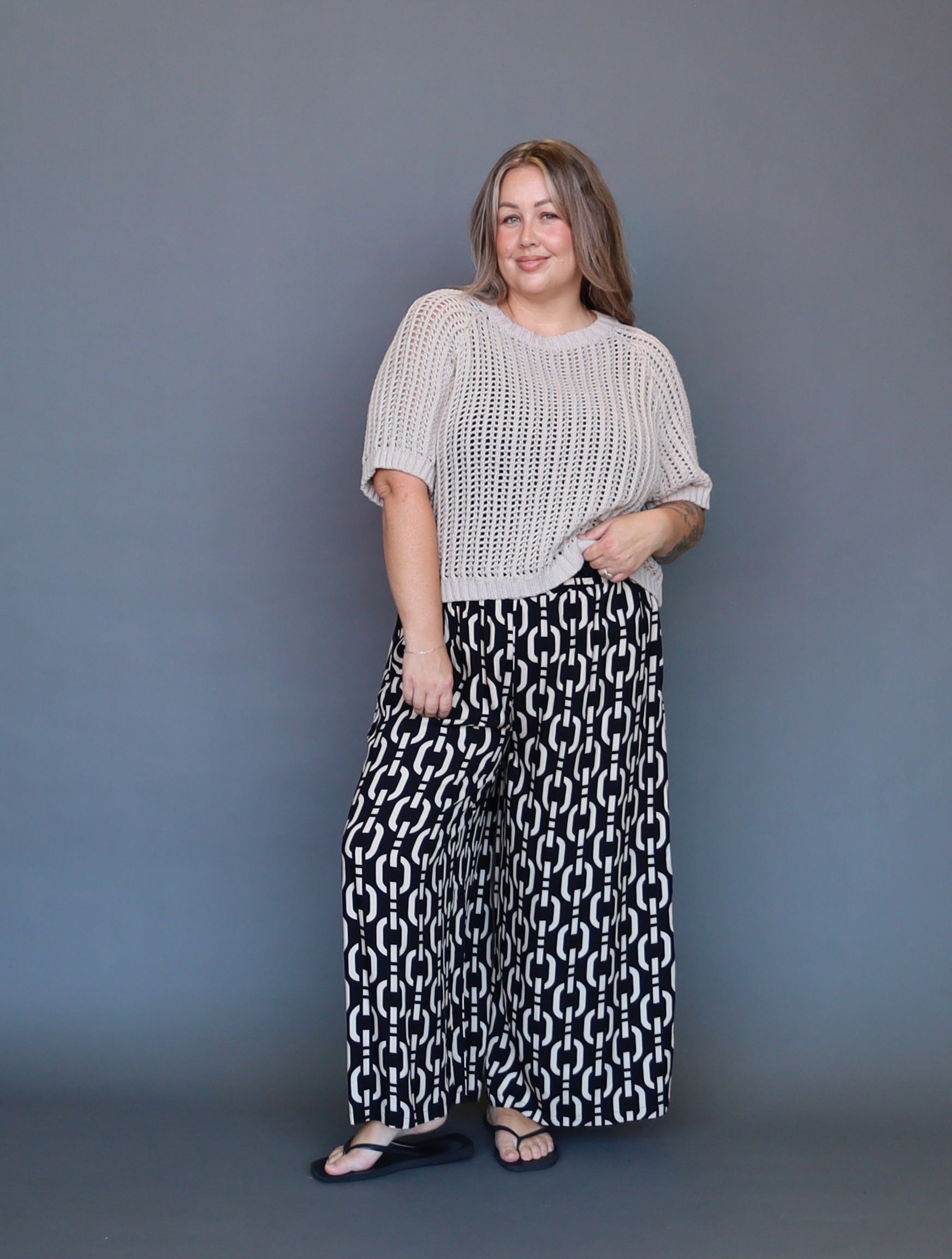 Resort Pant - Chain Link - Isla-Maree