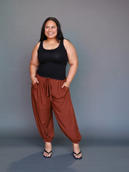 Madrid Pant - Chocolate