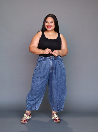 Let's Dance Pant - Chambray - Isla-Maree