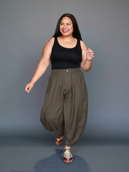 Let's Dance Pant - Khaki - Isla-Maree