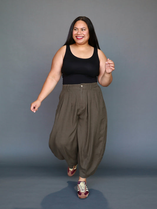 Let's Dance Pant - Khaki - Isla-Maree