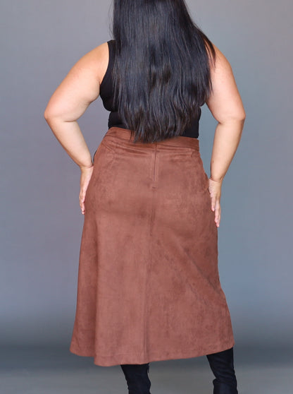 Joni Skirt - Chocolate - Isla-Maree