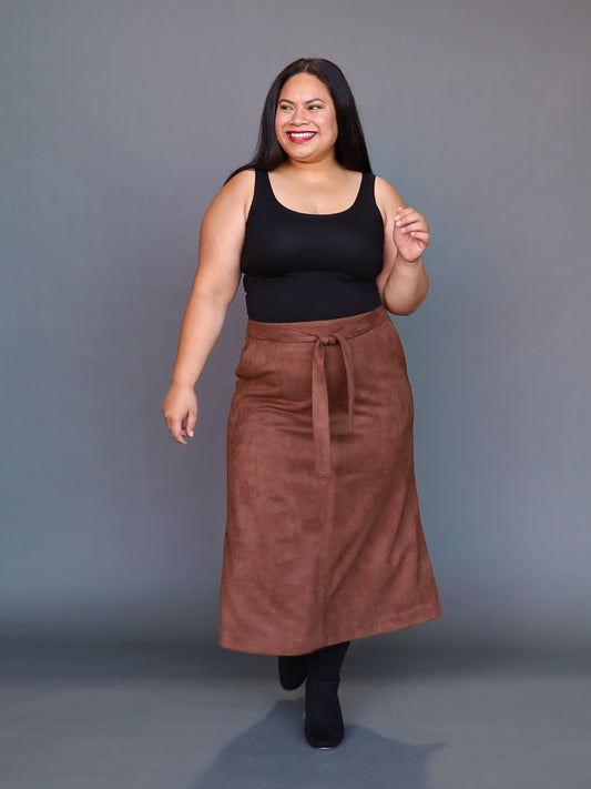 Joni Skirt - Chocolate - Isla-Maree