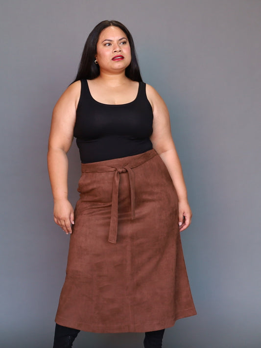 Joni Skirt - Chocolate - Isla-Maree