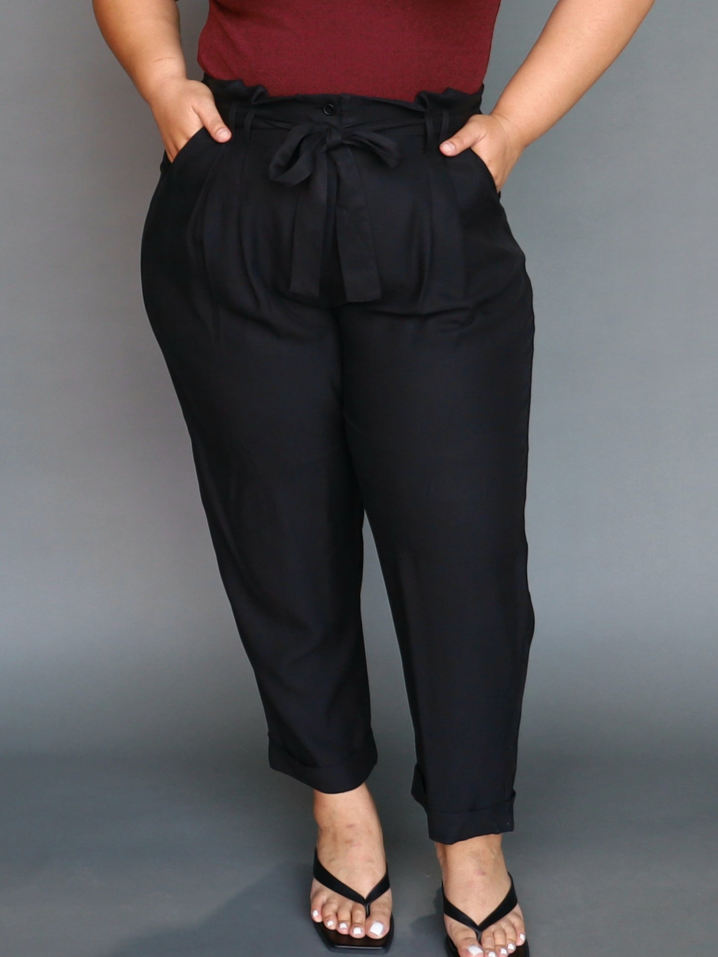Cyndi Pant - Black - Isla-Maree