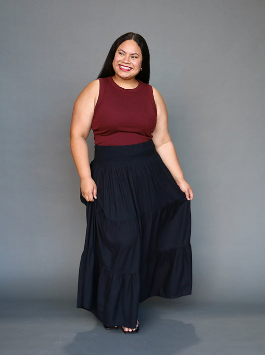 Ava Skirt - Black - Isla-Maree