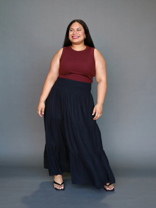 Ava Skirt - Black - Isla-Maree