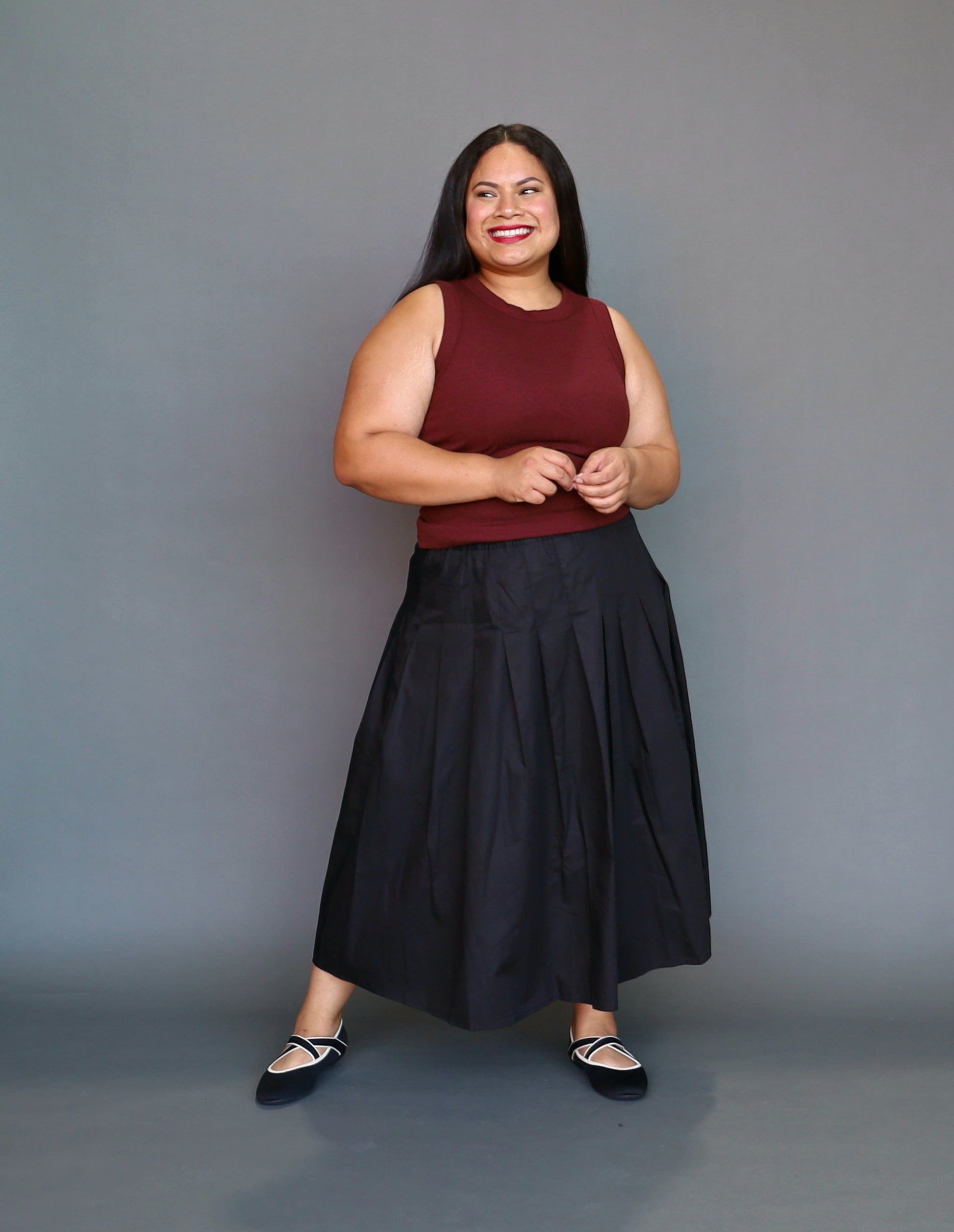 Skater Skirt - Black - Isla-Maree