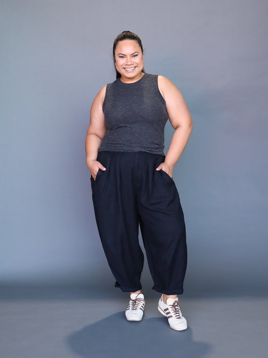 Let's Dance Pant - Liquorice - Isla-Maree