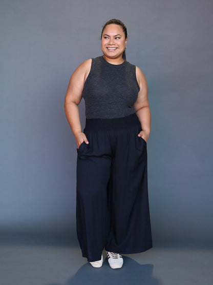 Resort Pant - Black - Isla-Maree