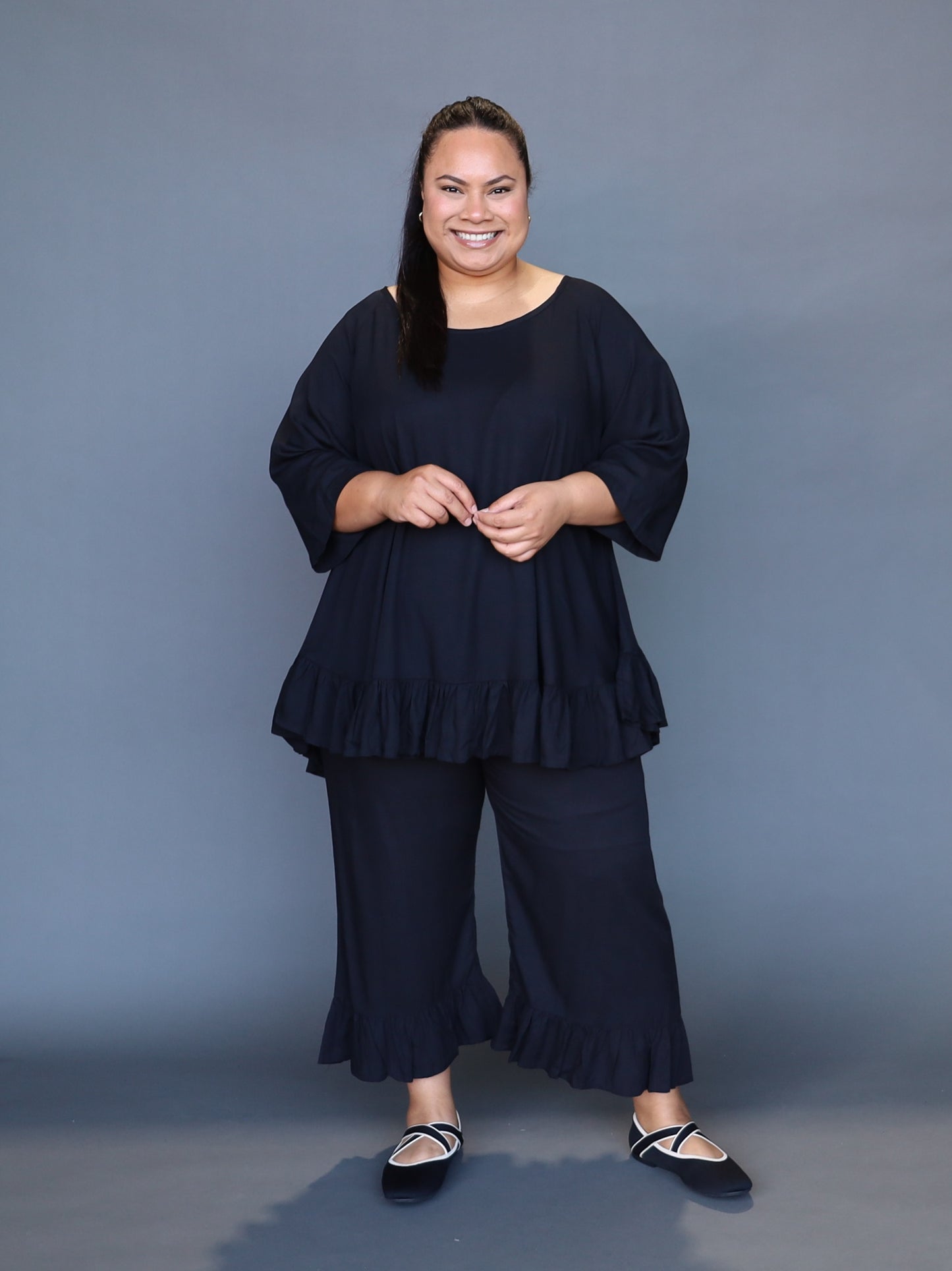 Gigi Top  - Black - Isla-Maree