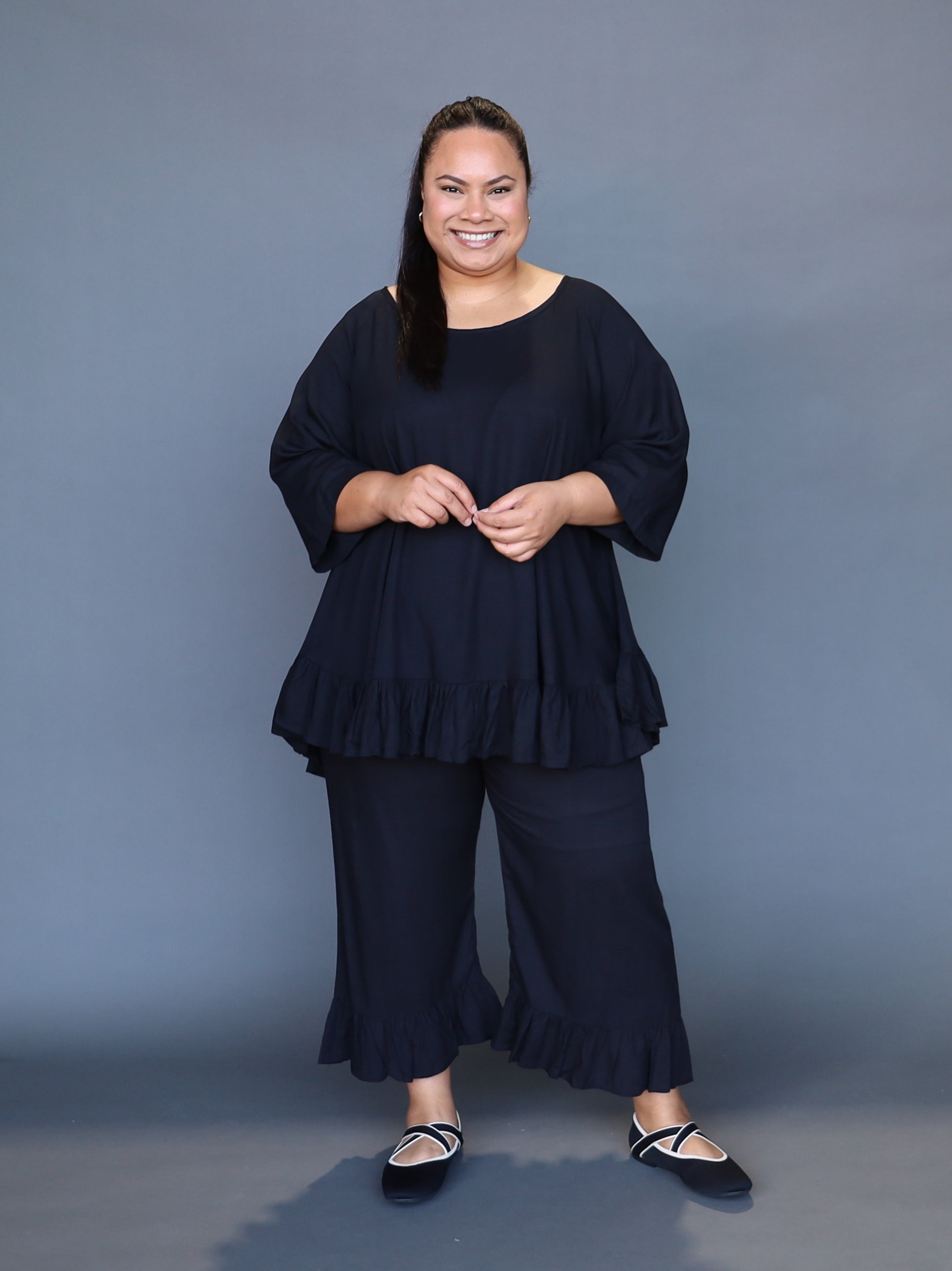 Gigi Top  - Black - Isla-Maree
