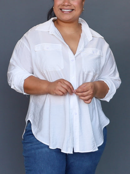 Relax Shirt - Ivory - Isla-Maree
