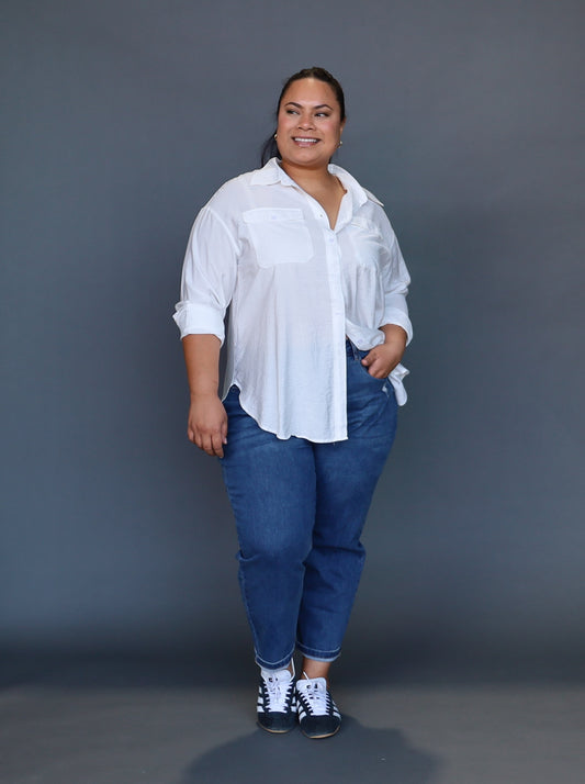 Relax Shirt - Ivory - Isla-Maree