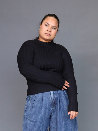 Lennox Top - Black - Isla-Maree