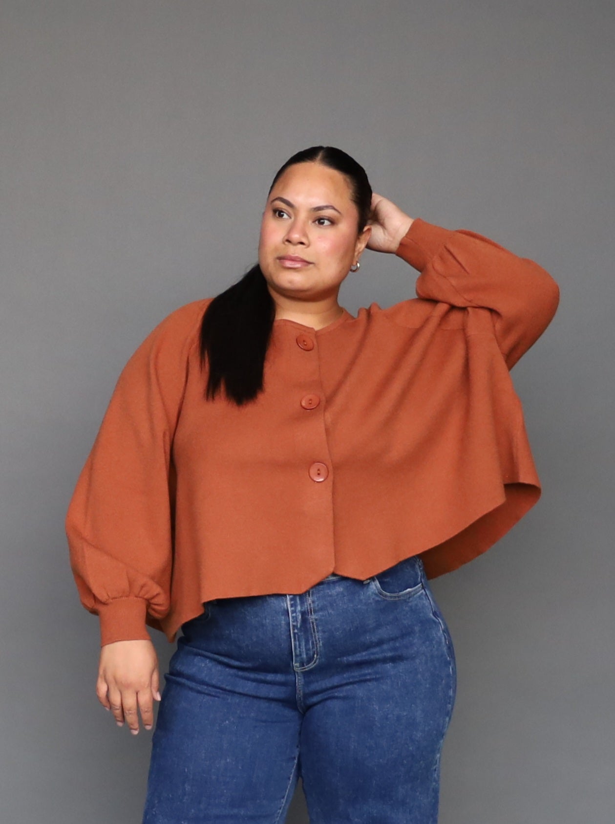 Bree Cardi - Toffee - Isla-Maree