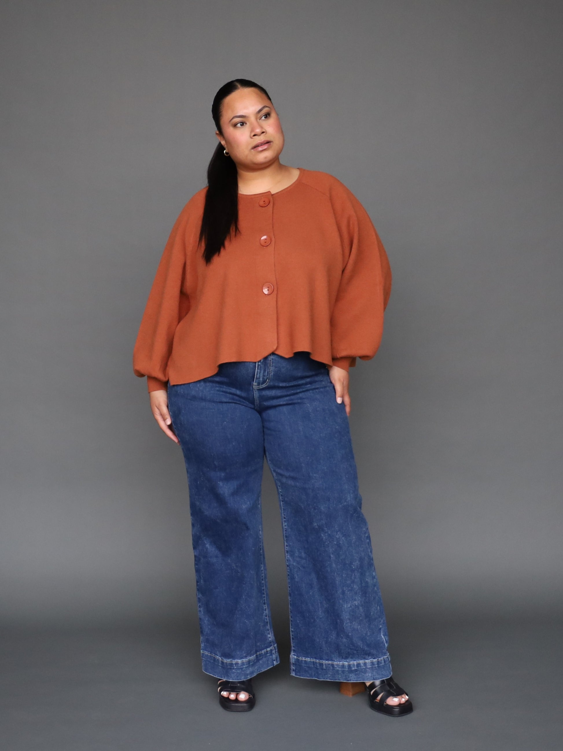 Bree Cardi - Toffee - Isla-Maree