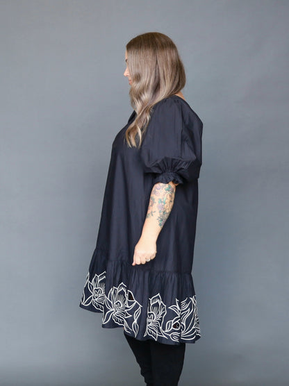 Rosa Dress - Black - Isla-Maree