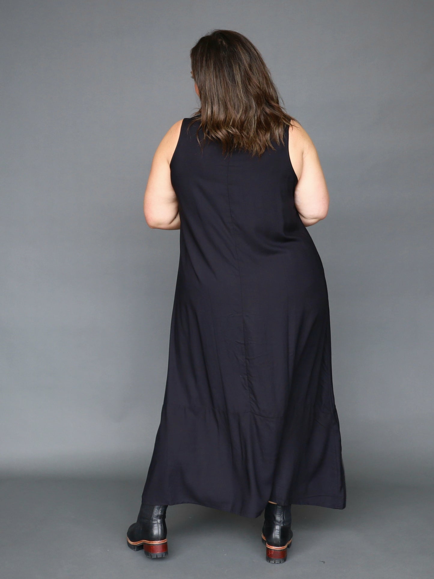 Calista Dress -Black - Isla-Maree