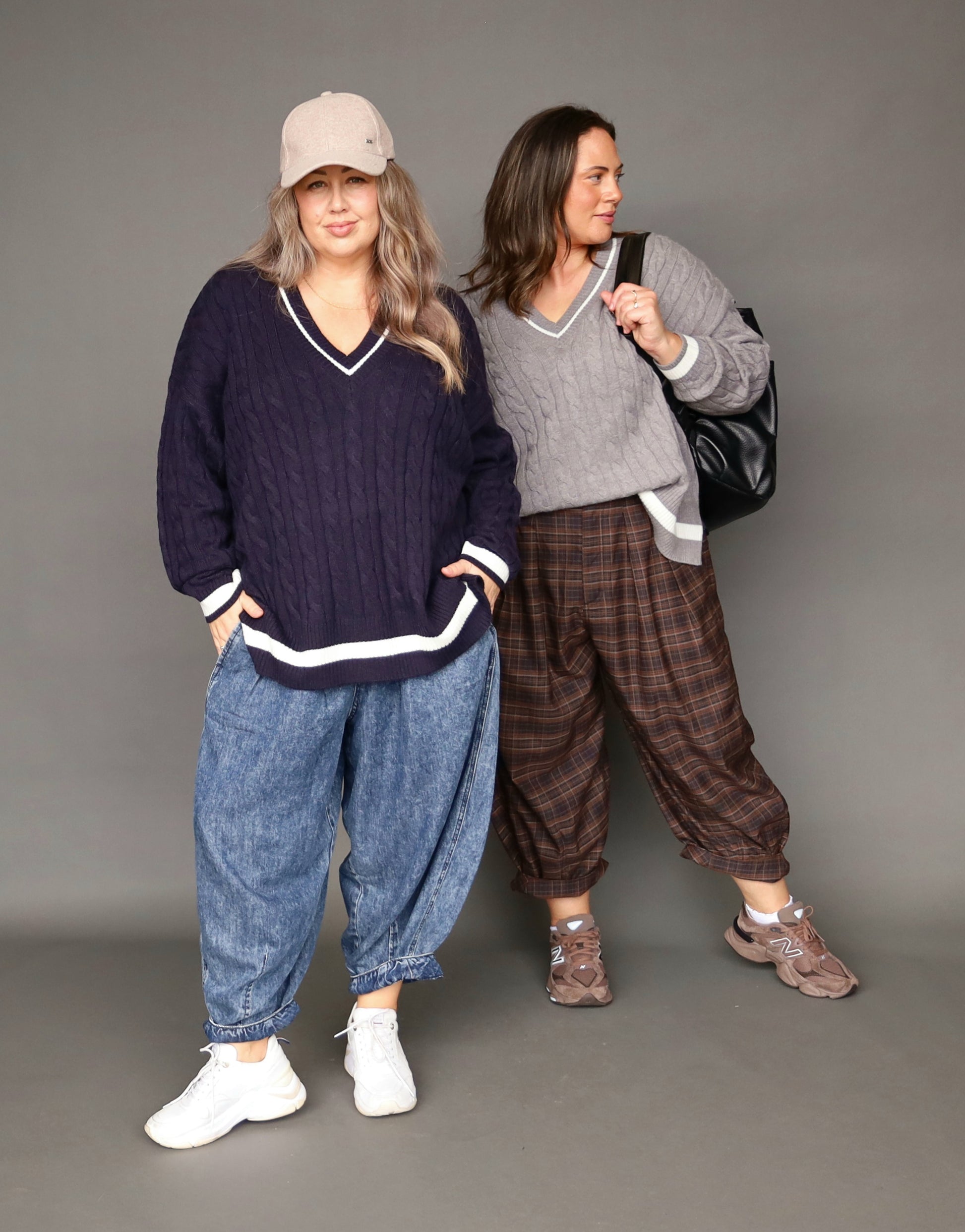 Varsity Knit - Navy PRESALE DUE END OF MAY - Isla-Maree