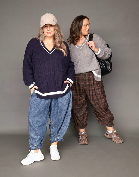Varsity Knit - Navy PRESALE DUE END OF MAY