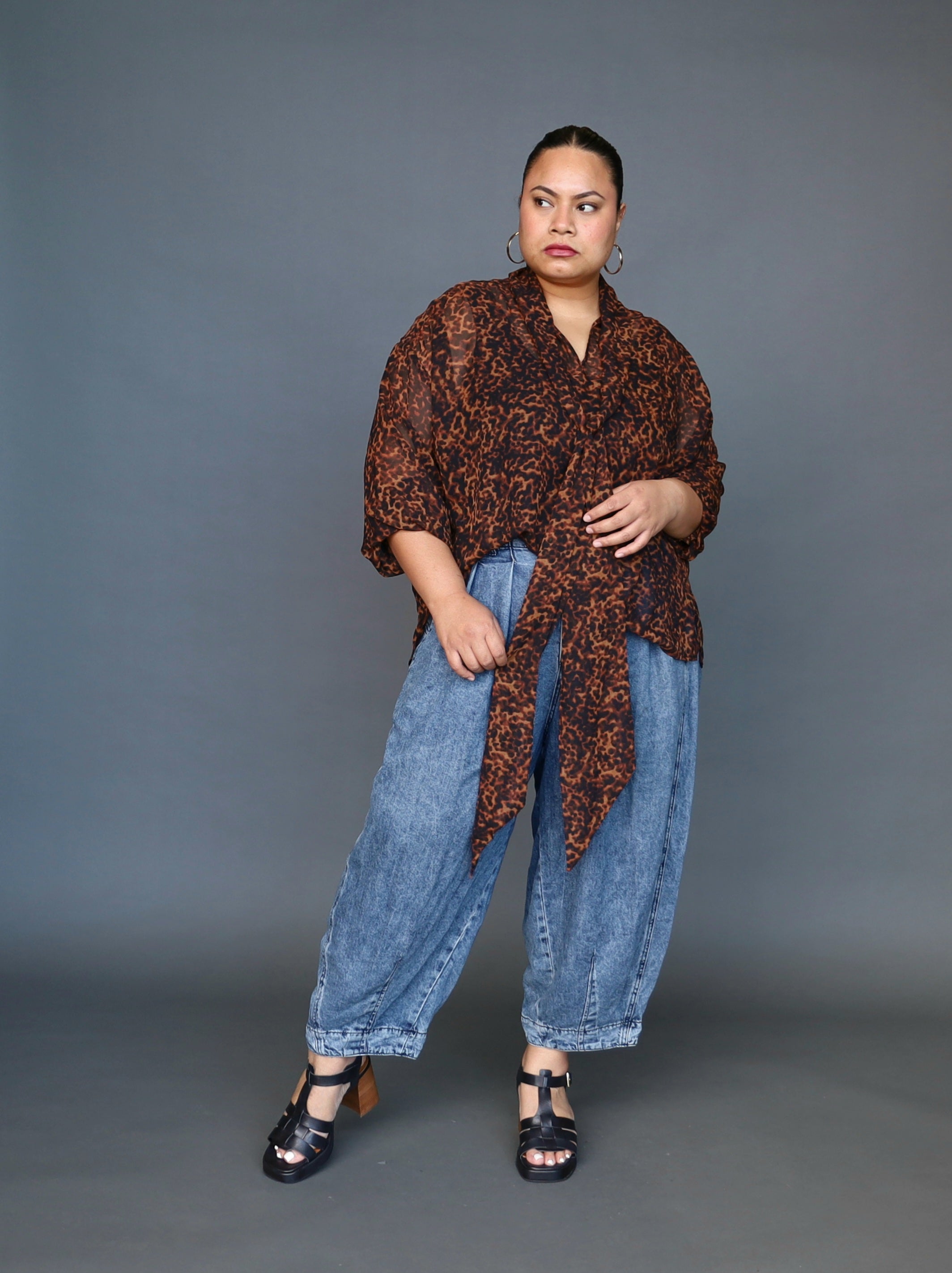 Ophelia Shirt - Tortoise - Isla-Maree