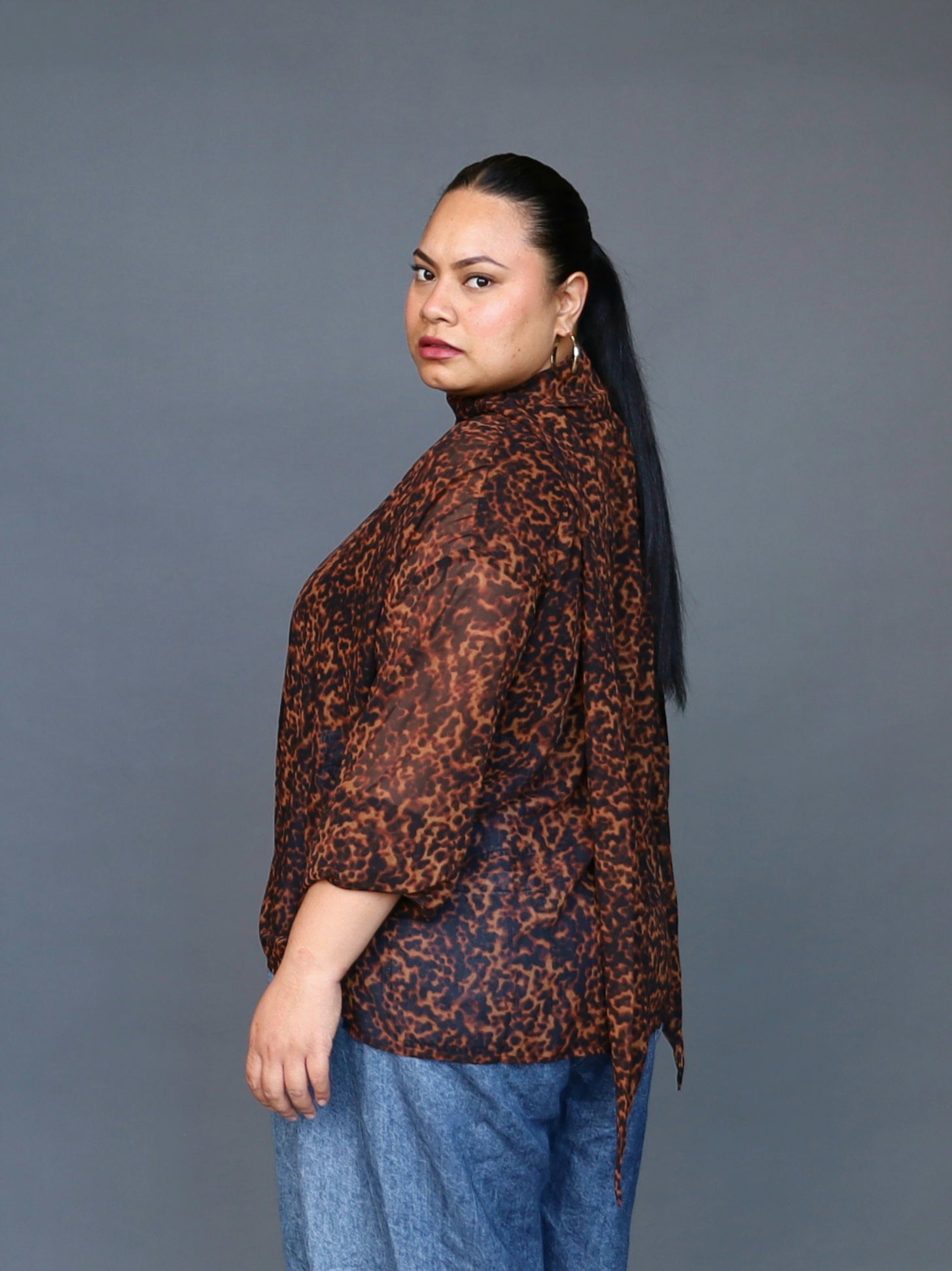 Ophelia Shirt - Tortoise - Isla-Maree